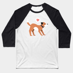 Kawaii Cute Puppy Dog Baseball T-Shirt